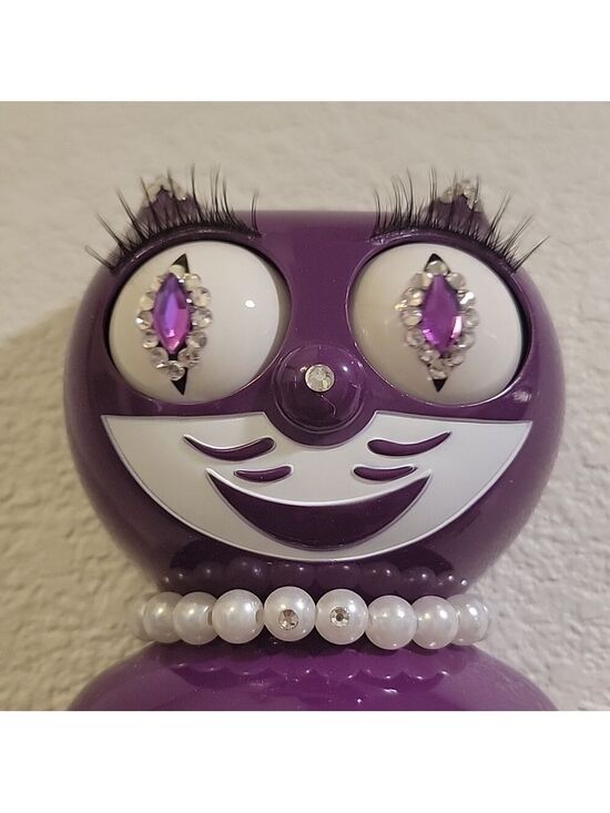 Kit-Cat Klock Other - Jeweled Boysenberry Lady Kit-Cat Klock clock SUPER RARE